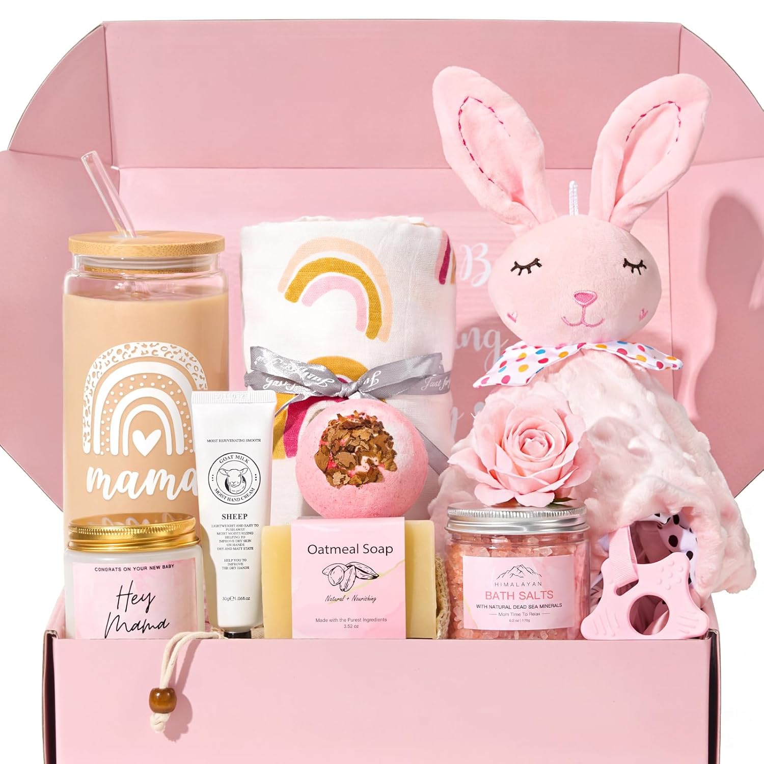 iAOVUEBY New Mom Gifts & Baby Girl Gifts, Baby Shower Gifts for Mom to Be, Pregnancy Gifts...