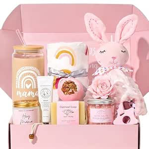 iAOVUEBY New Mom Gifts & Baby Girl Gifts, Baby Shower Gifts for Mom to Be, Pregnancy Gifts... image