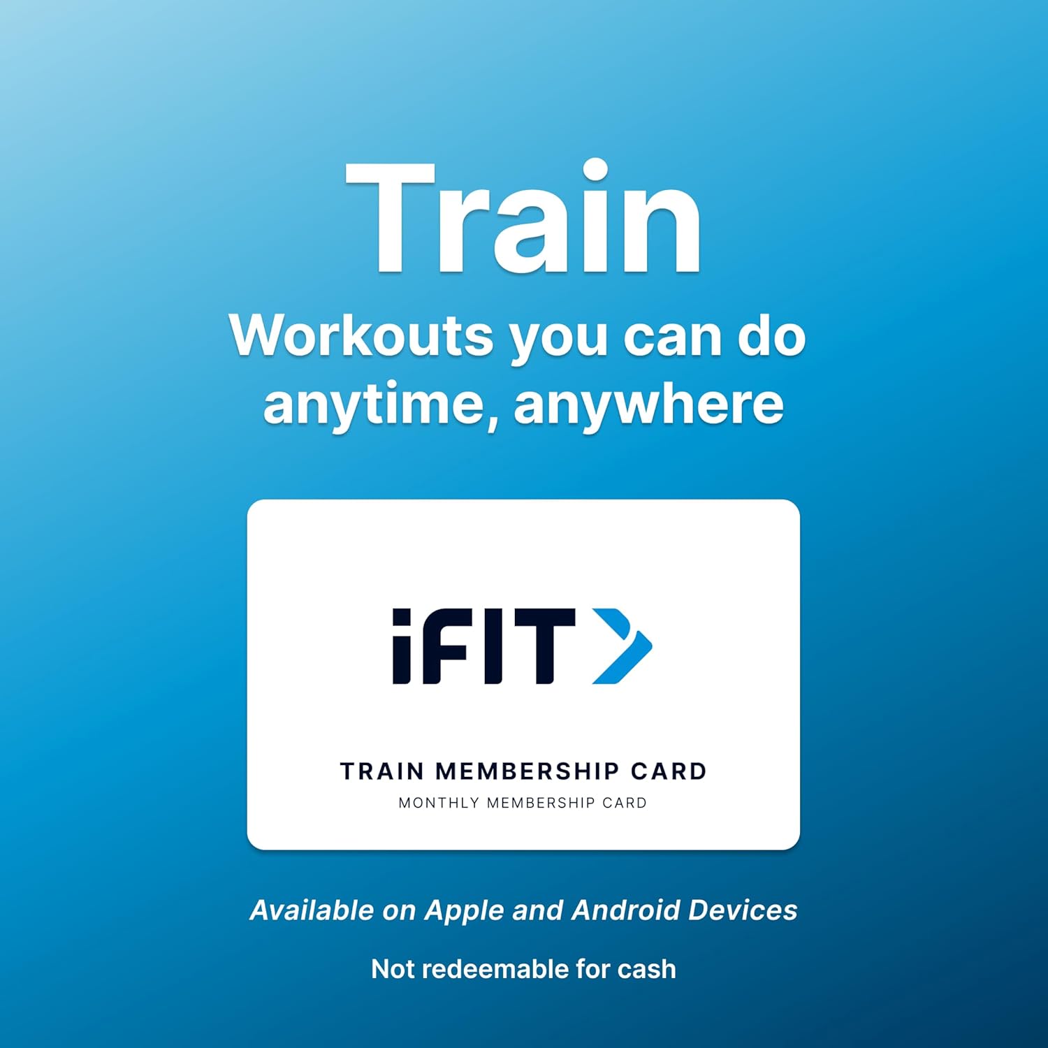 iFit Train - Monthly Membership