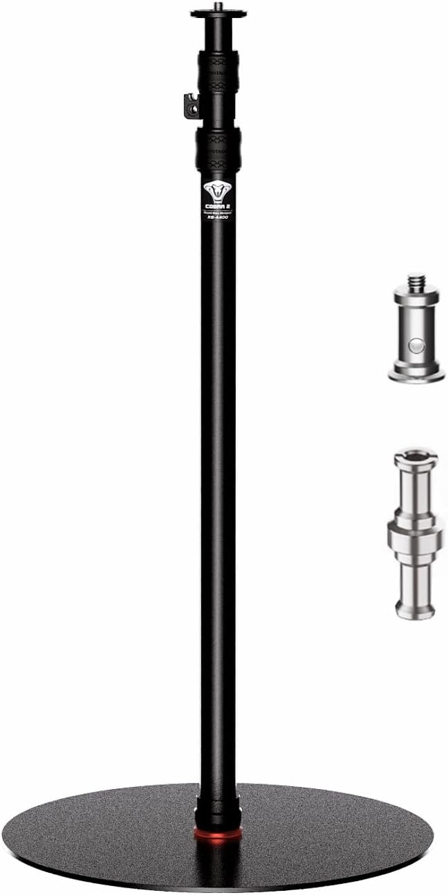 IFOOTAGE A400 Round Base Monopod Light Stand - 79" Tripod for Light Aluminum Camera Floor...