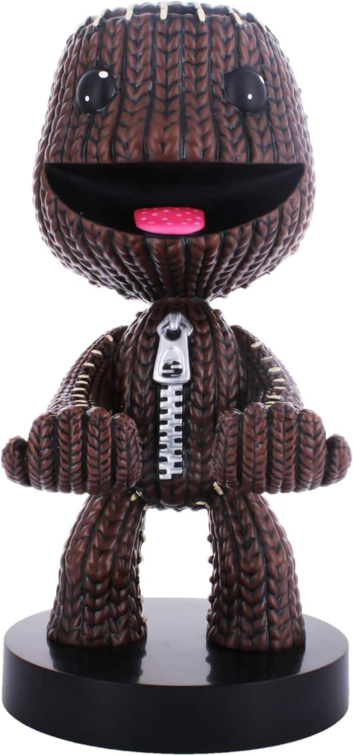 Exquisite Gaming Sackboy Controller Holder - Little Big Planet Official Phone Stand & Cable...