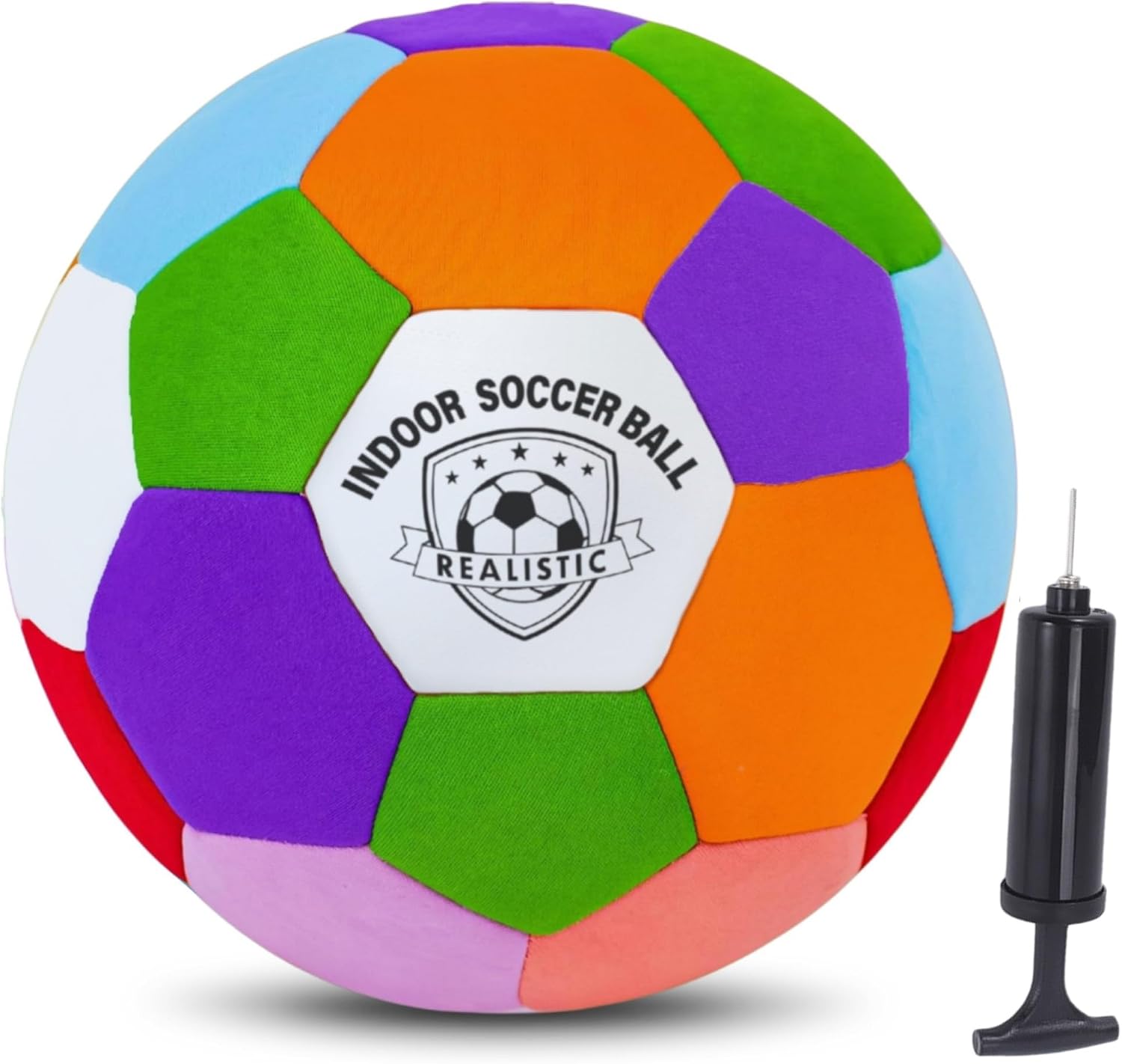 Indoor Soccer Balls Size 3/4/5 - Soft Safe for Protect Inside House Furniture - Soccer Balls...