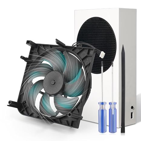 Internal Cooling Fan for Xbox Series S Console Cooler Replacement CPU Cooling Fan with...