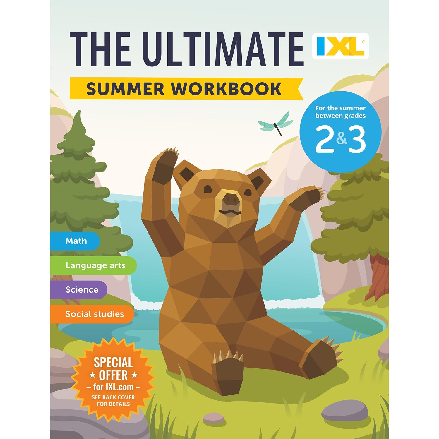 IXL Ultimate Summer 2nd to 3rd Grade Workbooks, Math, Reading Comprehension, Language Arts...