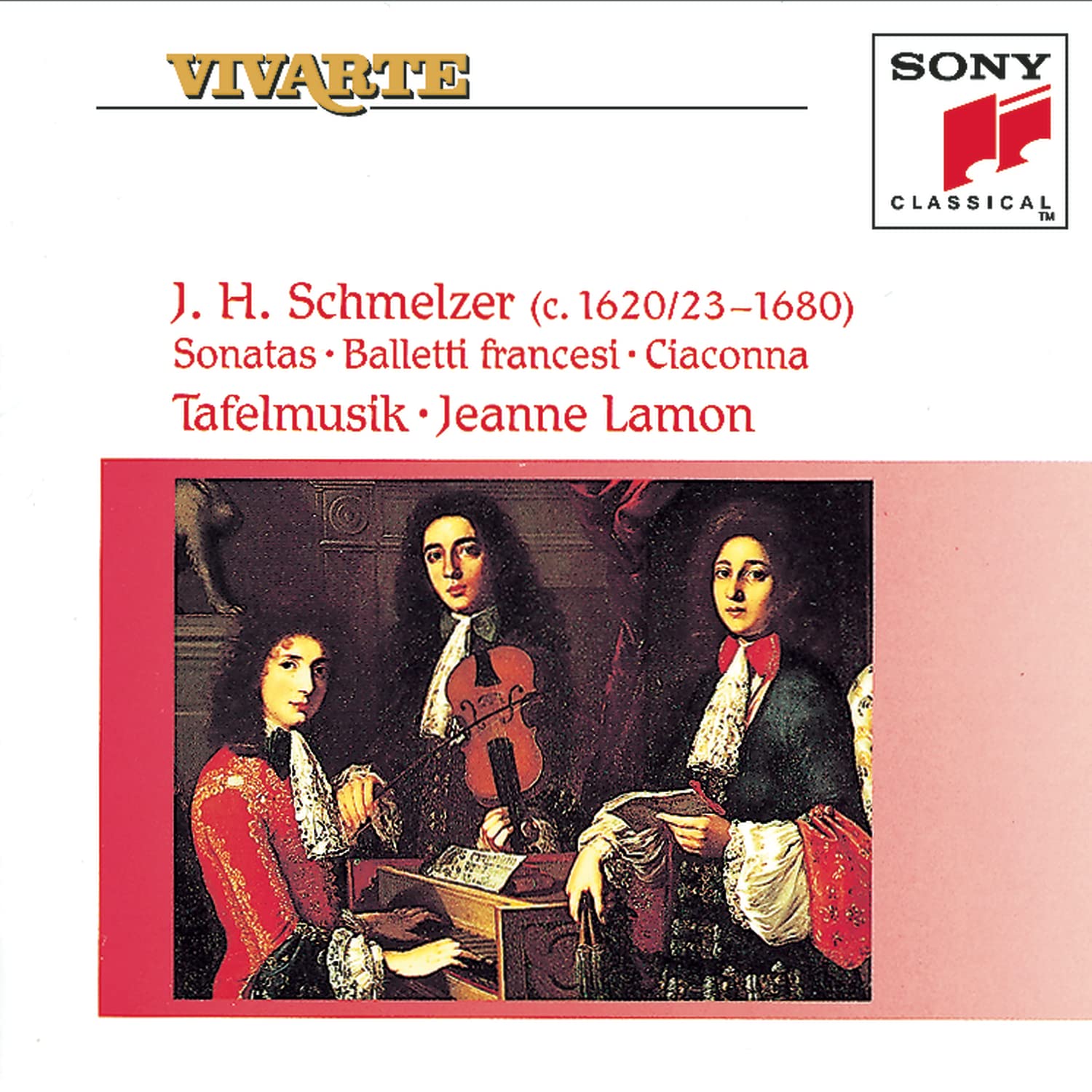 J.H. Schmelzer: Sonatas - Balletti Francesi - Ciaconna image