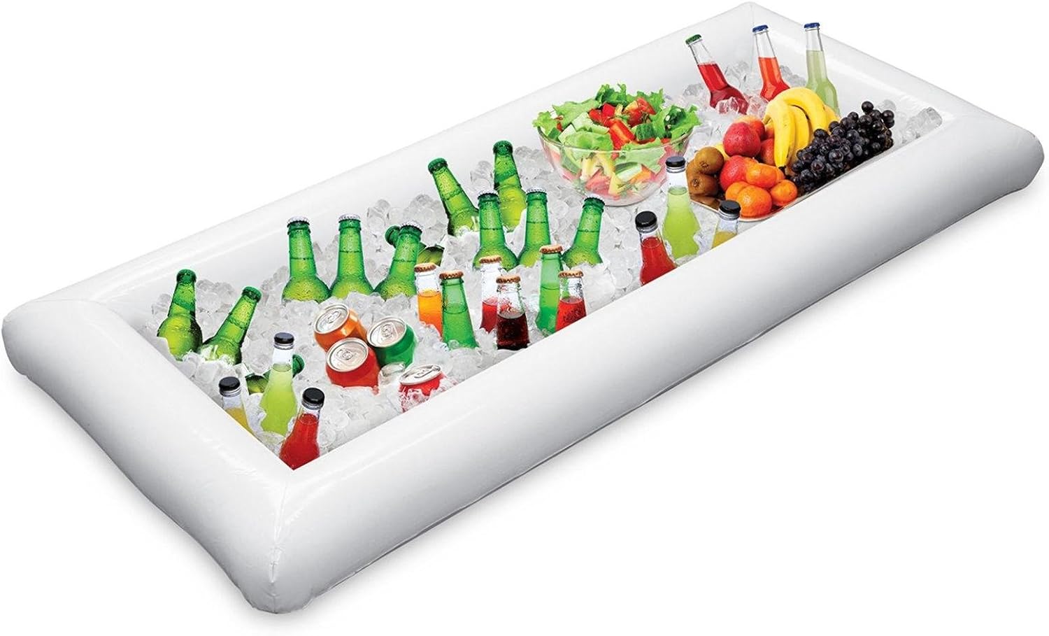 Jasonwell Inflatable Serving Bars Ice Buffet Salad Serving Trays Food Drink Holder Cooler...