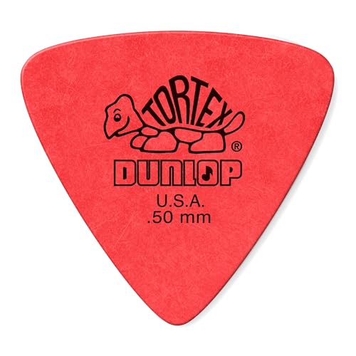Jim Dunlop Tortex Triangle Pick .50MM - 6 Pack