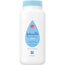 Johnson's Baby Powder, Naturally Derived Cornstarch with Aloe & Vitamin E for Delicate Skin... image