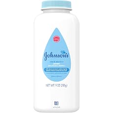 Johnson's Baby Powder, Naturally Derived Cornstarch with Aloe & Vitamin E for Delicate Skin...