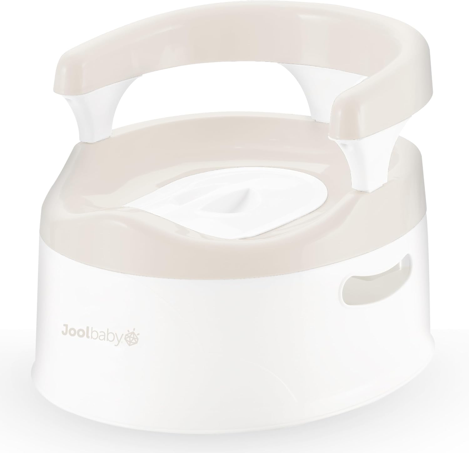 Jool Baby Potty Chair for Toddler Toilet Training - Splash Guard & Back Support (Oatmeal)