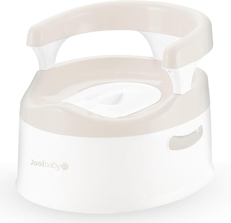 Jool Baby Potty Chair for Toddler Toilet Training - Splash Guard & Back Support (Oatmeal) image