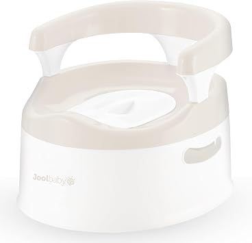 Jool Baby Potty Chair for Toddler Toilet Training - Splash Guard & Back Support (Oatmeal) image