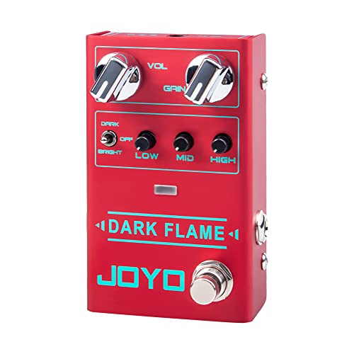 JOYO Modern High-Gain Distortion Guitar Pedal, Analog Circuit with 3-Band EQ &... image