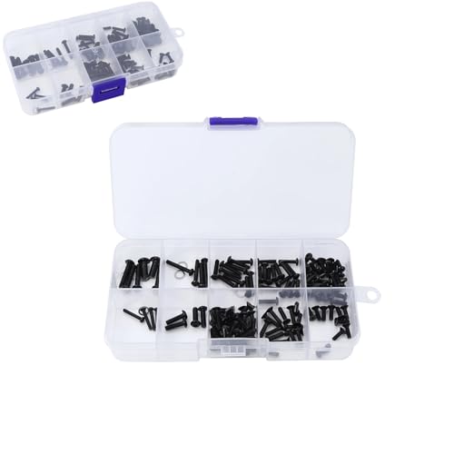 JOYSOG Stainless Steel Allen Screws Assortment Kit for Hyper Go 1/16 16207 16208 16209 16210...
