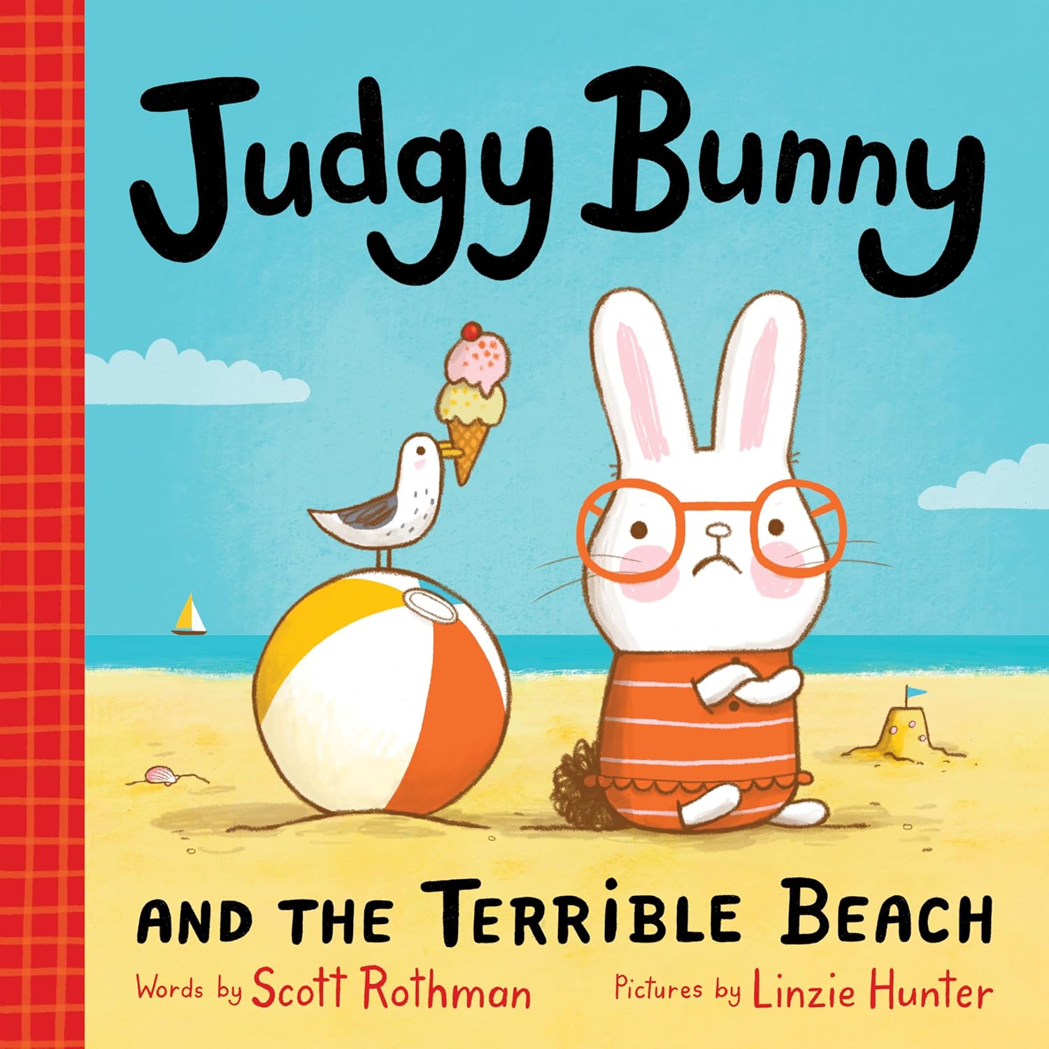 Judgy Bunny and the Terrible Beach Scott Rothman, Linzie Hunter