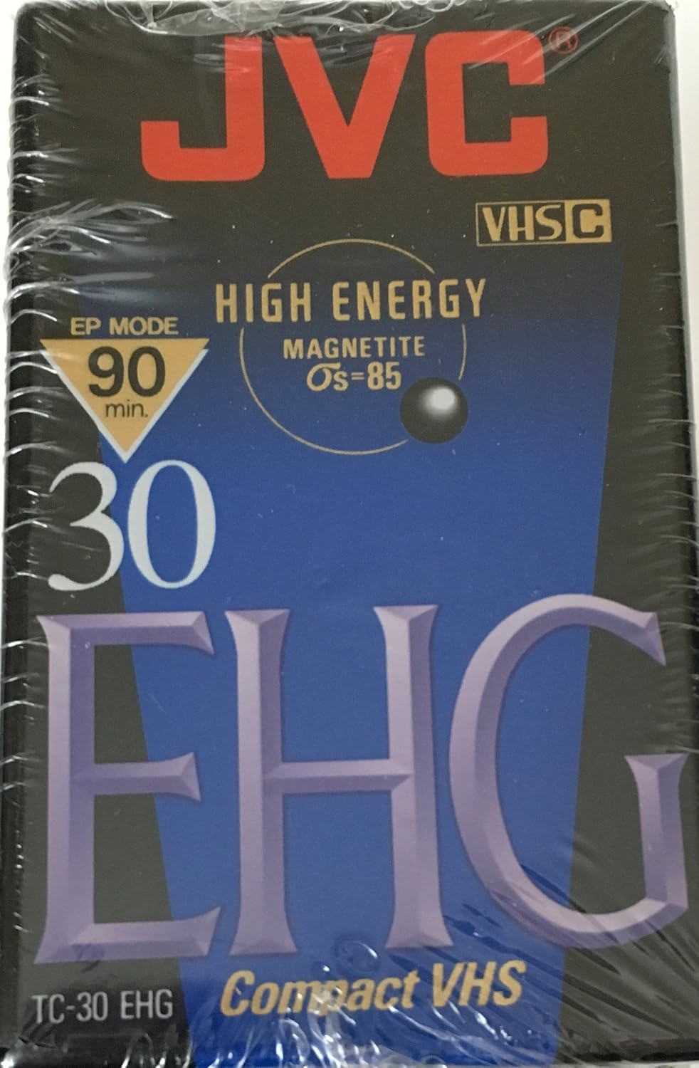 JVC 30-Minute VHS-C Blank Tapes (4-Pack) Extra High Grade