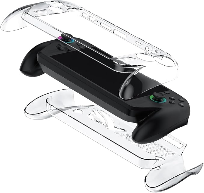 JYGamhanbil Ultra Slim Clear Protective Case Set for ASUS ROG Xbox Ally X Gaming Handheld...