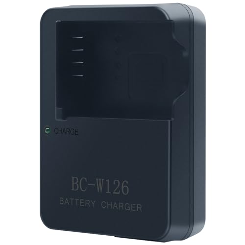 K&F Concept 1300mAh NP-W126 NP-W126S Battery and Charger for Fujifilm XM5, X100VI, X100V... image