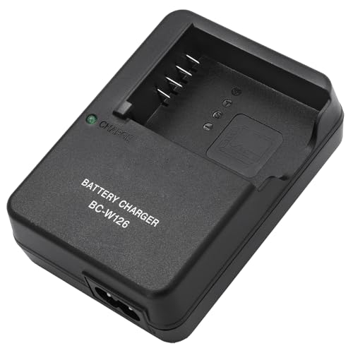 K&F Concept 1300mAh NP-W126 NP-W126S Battery and Charger for Fujifilm XM5, X100VI, X100V... image