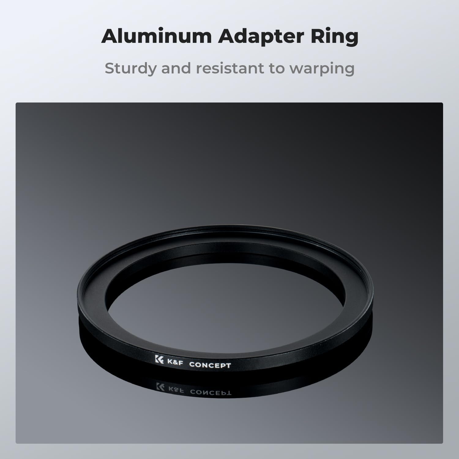 K&F CONCEPT 67-82mm Step-Up Ring Adapter, 67mm to 82mm Step Up Filter Ring for 67mm Lens... image