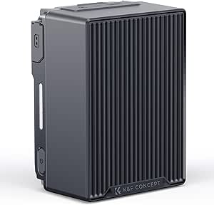 K&F CONCEPT V Mount Battery, 99Wh 6700mAh V-Mount Battery with PD 100W USB-C Fast Charging...
