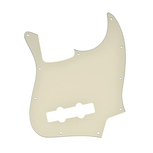 KAISH 4 String J Bass Style Pickguard Bass Pick Guard Scratch Plate for USA/Mexico Jazz J... image