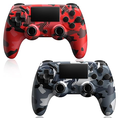 KDYGPDCT 2 Pack Wireless Controller for PS4,Remote Controller with 6-Axis Motion Sensor...