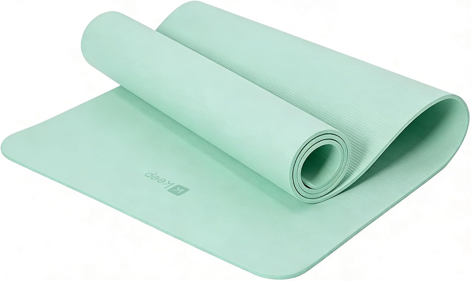 Keep 72" x 24" TPE Yoga Mat Non Slip, 1/4 Inch (6mm) Exercise Mat for Home Workout, Gym...