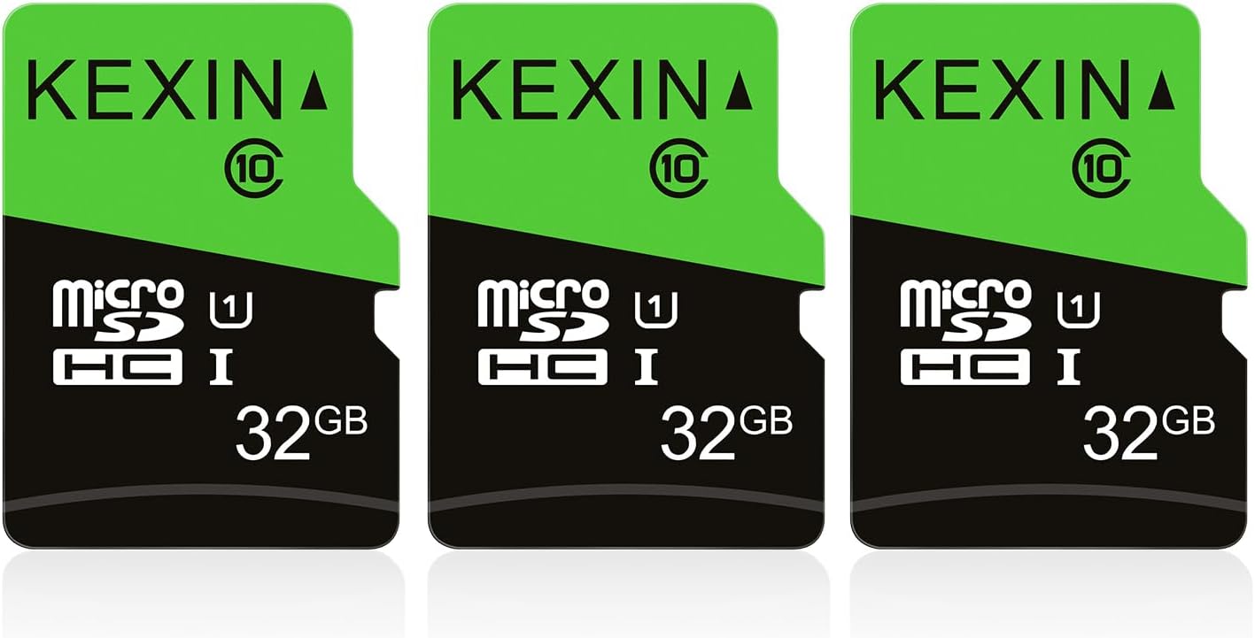 KEXIN 3 Pack 32GB Micro SD Card Memory Card MicroSDHC UHS-I Memory Cards Class 10 High Speed...