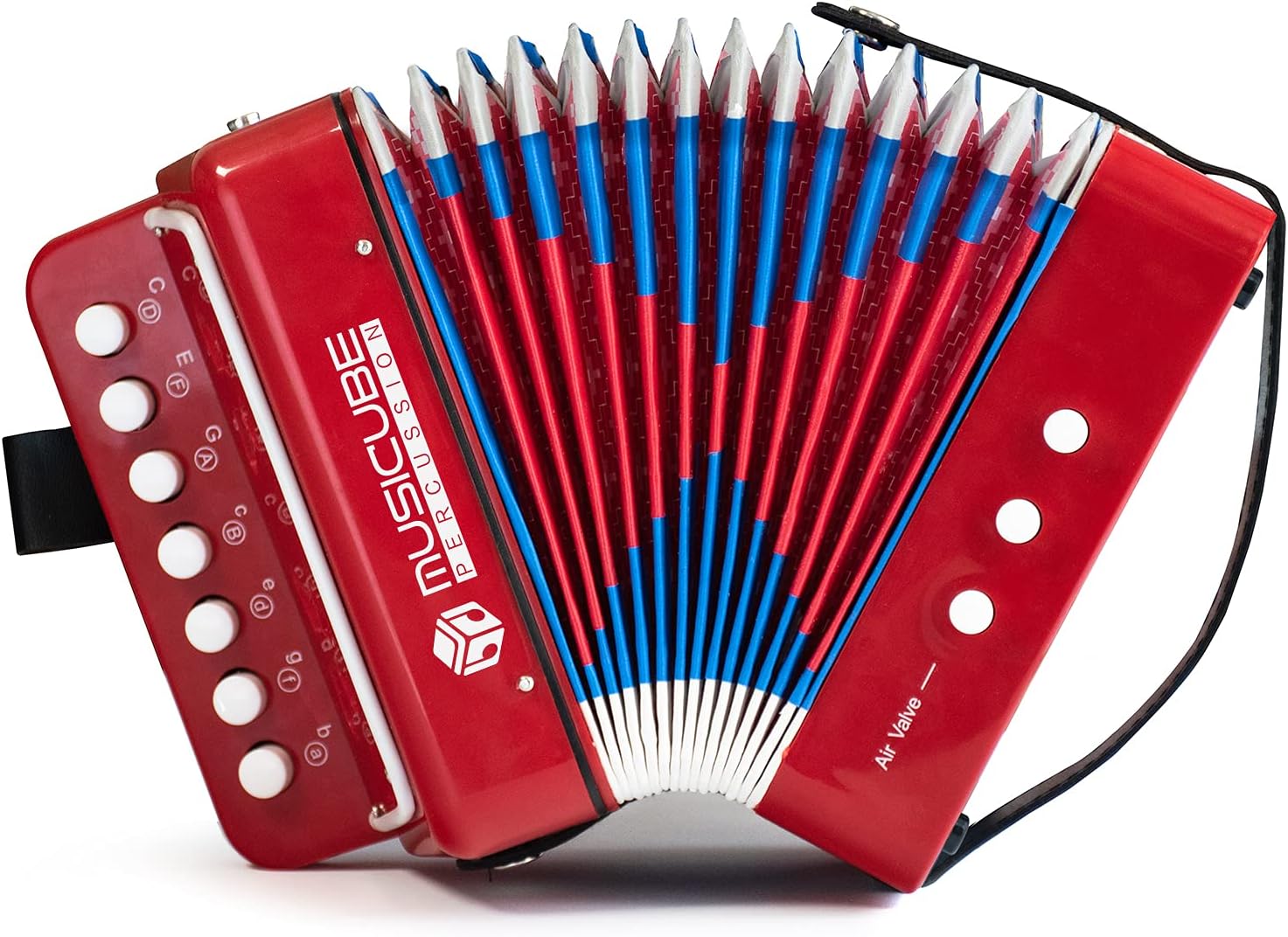 Kids Accordion Instrument Toys 10 Keys Button Small Accordion for Boys & Girls Educational...