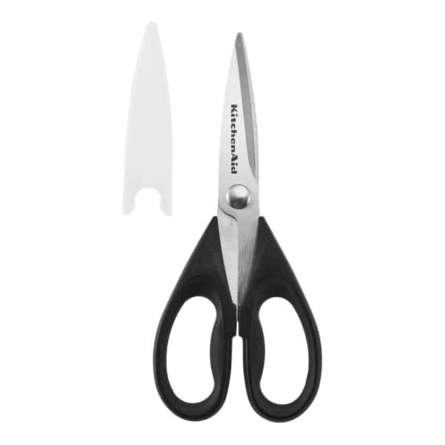 KitchenAid All Purpose Kitchen Shears with Protective Sheath Durable Stainless Steel... image
