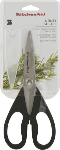 KitchenAid All Purpose Kitchen Shears with Protective Sheath Durable Stainless Steel... image