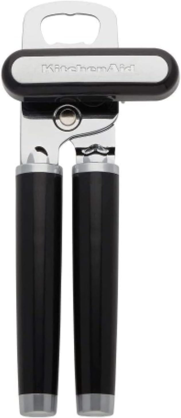 KitchenAid Classic Multifunction Can Opener and Bottle Opener Easy to Use, Razor Sharp...