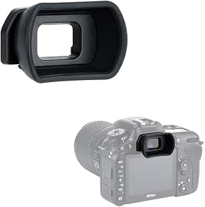 Kiwifotos Long Soft Viewfinder Eyecup Eyepiece for Nikon D750 D780 D610 D600 D7500 D7200...