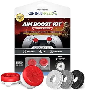 KontrolFreek Aim Boost Kit for PlayStation 5 (PS5) and PlayStation 4 (PS4) Controller |...
