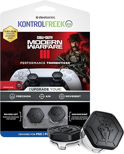 KontrolFreek Call of Duty: Modern Warfare III Performance Thumbsticks for PlayStation 4...