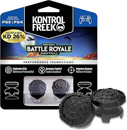 KontrolFreek FPS Freek Battle Royale Nightfall for PlayStation 4 (PS4) and PlayStation 5...