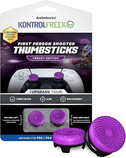 KontrolFreek FPS Freek Frenzy for PlayStation 5 (PS5) and PlayStation 4 (PS4) Controller |...
