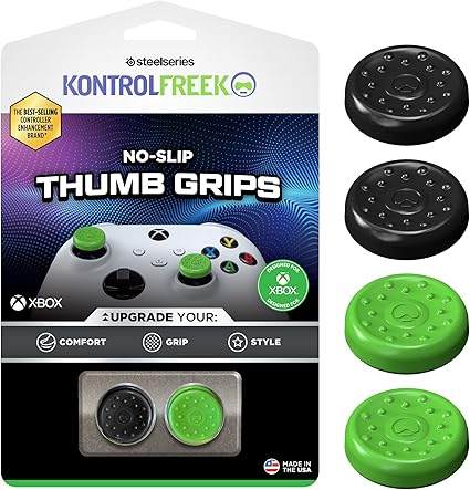 KontrolFreek No-Slip Thumb Grips for Xbox Series X (XBX) and Xbox One (XB1) Controller |...