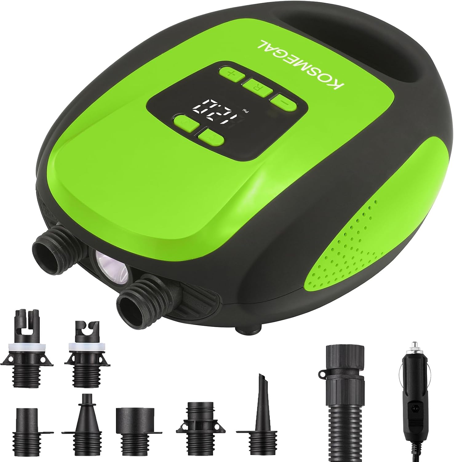 kosmegal Paddle Board Pump Electric Portable, 20PSI Paddleboard Pump with Auto-Off...