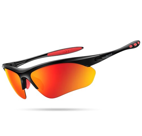 Lamicall 22g Polarized Sports Sunglasses for Men Women - UV400 Protection Sun Glasses for...