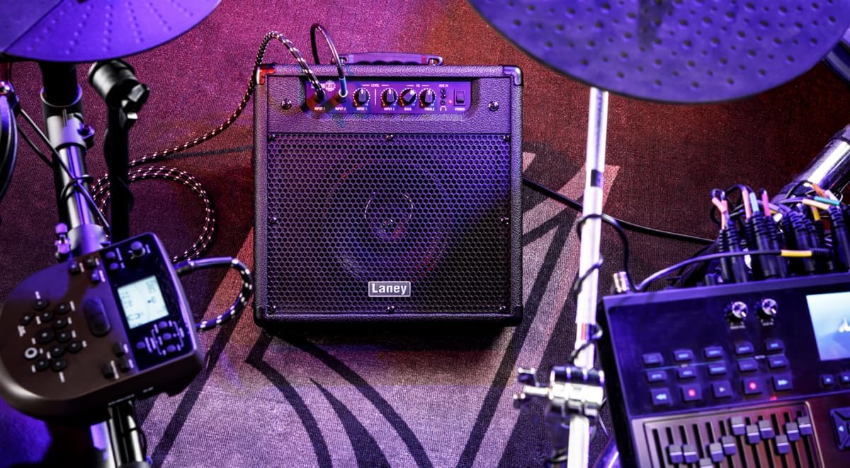 Laney DRUMHUB DH40 - Personal Drum Monitor - 40W - 8 inch coaxial Speaker image