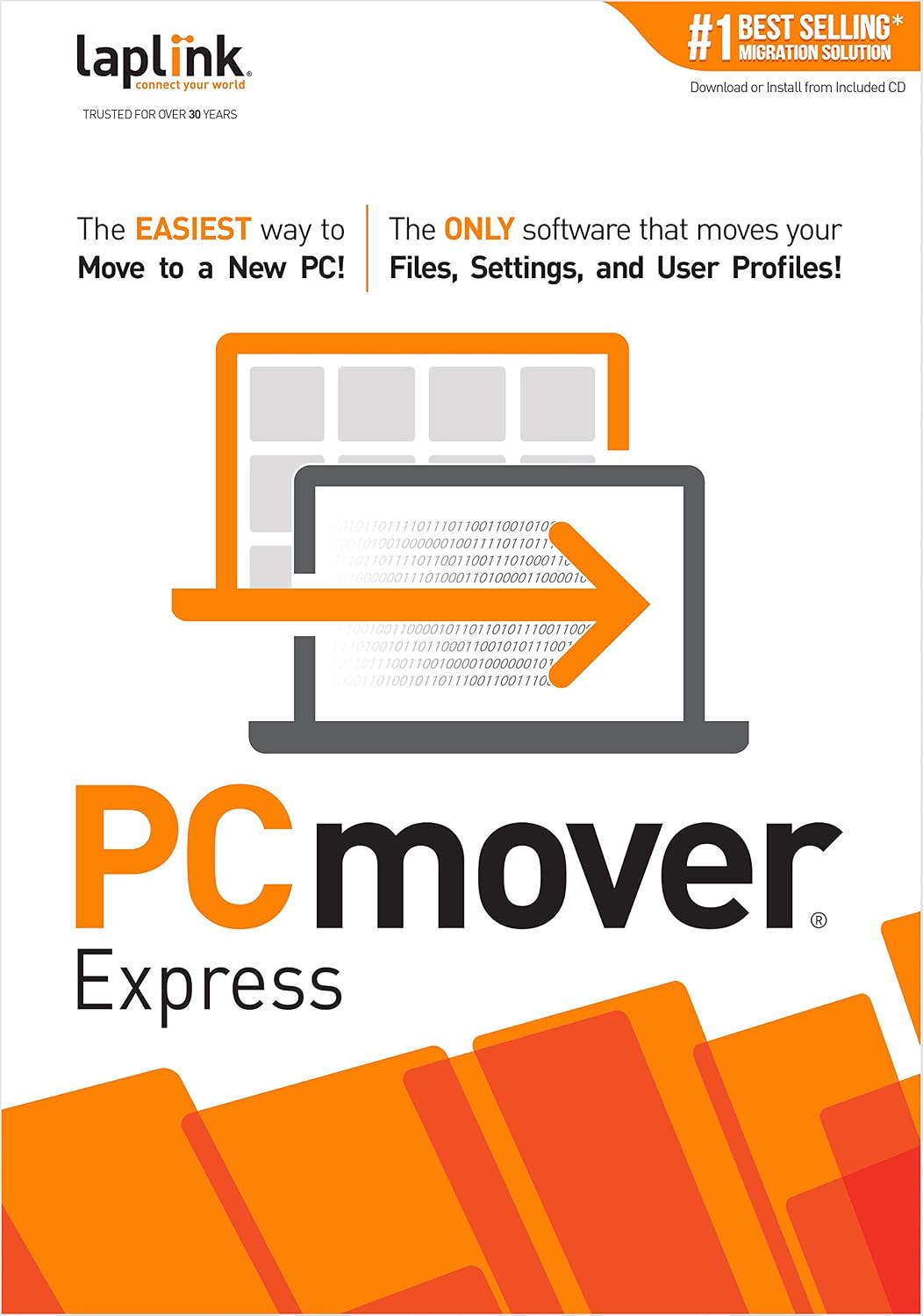 Laplink PCmover Express - Move your Users, Files and Settings from an Old PC to a New PC...