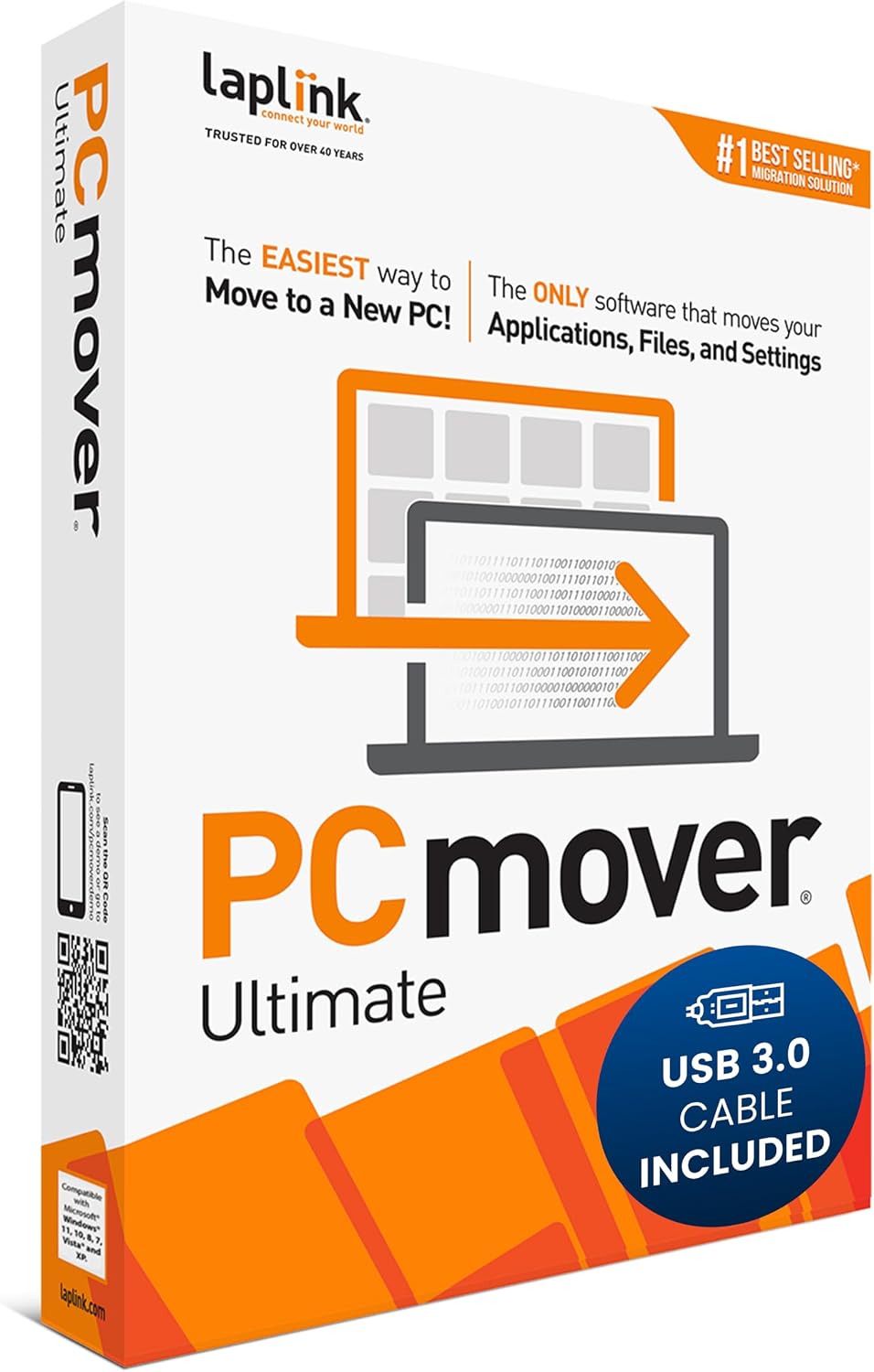 Laplink PCmover Ultimate 11 - Migration of your Applications, Files, and Settings from an...