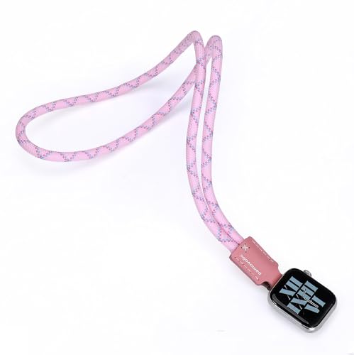 leather braided long paracord for Apple Watch 123456789se10s11 ultra49mm46/45/44/42/41/40...