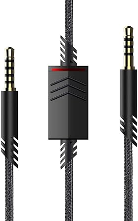 LecLooc Replacement A40 Cord Compatible with Astro Headset, Inline Mute Audio Cable for...