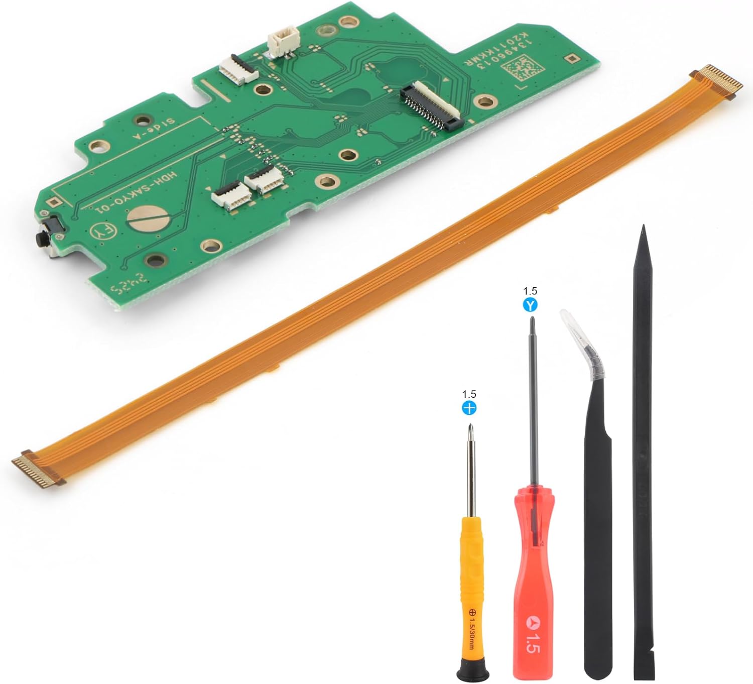 Left L Side Motherboard for Nintendo Switch Lite L Button Ribbon Cable Replacement PCB Board...