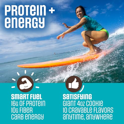 Lenny & Larry's Protein Cookie, White Chocolate Macadamia – High Protein Snacks with 16g... image