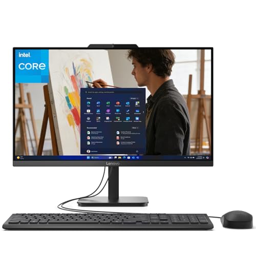 Lenovo IdeaCentre 24 23.8" All-in-One with Lifetime Office 365 for Web, 16GB DDR4 RAM, 1TB...
