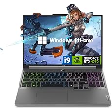 Lenovo Legion Pro 5i Gaming Laptop, Intel 14th Gen i9-14900HX, RTX 4070 8 GB GDDR6, 16"...